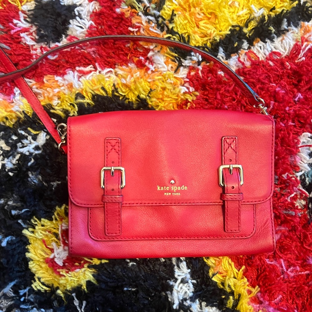 Kate Spade Red Crossbody Bag